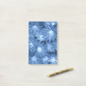 Rode en gele bloemen 3 post-it® notes (Op bureau)