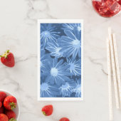 Rode en gele bloemen 3 servet (Insitu)