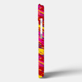 Rode en gele Camouflage Case-Mate iPhone Case (Achterkant / Links)