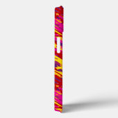 Rode en gele Camouflage Case-Mate iPhone Case (Achterkant / Rechts)