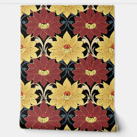 Rode en gele chrysanten