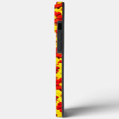 Rode en gele dahlia bloemen Case-Mate iPhone case (Achterkant / Links)