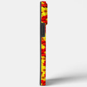 Rode en gele dahlia bloemen Case-Mate iPhone case (Achterkant / Rechts)