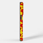 Rode en gele dahlia bloemen Case-Mate iPhone case (Achterkant / Rechts)