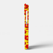 Rode en gele dahlia bloemen Case-Mate iPhone case (Achterkant / Links)