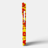 Rode en gele dahlia bloemen Case-Mate iPhone case (Achterkant / Links)