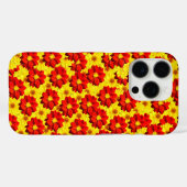 Rode en gele dahlia bloemen Case-Mate iPhone case (Achterkant (horizontaal))