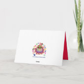 Rode en Gele Kiwi Kaart (Achterkant)