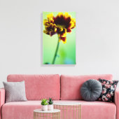 Rode en gele maisbloem Canvasafdruk Canvas Afdruk (Insitu (Woonkamer))