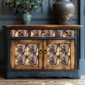  rode en gele Oerwouden papegaai Tissuepapier