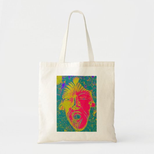 rode en gele onderzak tote bag (Voorkant)