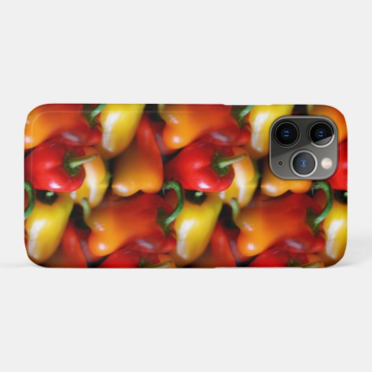 Rode en gele paprika's Case-Mate iPhone case (Achterkant (horizontaal))