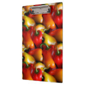 Rode en gele paprika's klembord (Links)