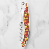 Rode en gele paprika's kurkentrekker (Voorkant)