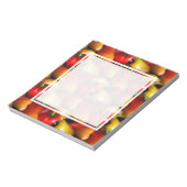 Rode en Gele Paprika's Notitieblok (Linkerzijde)