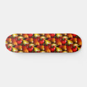 Rode en gele paprika's persoonlijk skateboard (Horizontaal)