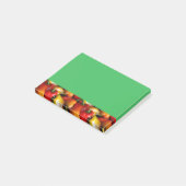Rode en gele paprika's post-it® notes (Schuin)