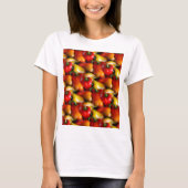 Rode en gele paprika's t-shirt (Voorkant)