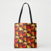 Rode en gele paprika's tote bag (Voorkant)