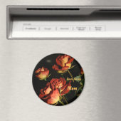 Rode en gele rozen  moeder magneet (Insitu (Vaatwasser))