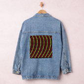 Rode en Gele Stippen Koel Denim Jacket (Hangar)