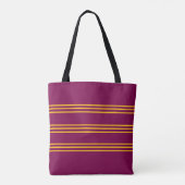Rode en Gele Tote Bag (Achterkant)
