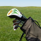 Rode en Gele Tulpen Golf Head Cover (Insitu)