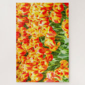 Rode en gele tulpen legpuzzel (Verticaal)