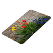 Rode En Gele Tulpen Magneet (Linkerzijde)