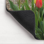 Rode En Gele Tulpen Muismat (Hoek)