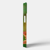 Rode en gele tulpen op getextureerde achtergrond Case-Mate iPhone case (Achterkant / Rechts)