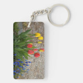 Rode En Gele Tulpen Sleutelhanger (achterkant)