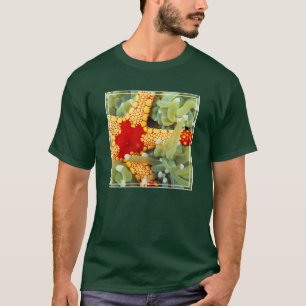 Rode En Gele Zeester T-shirt