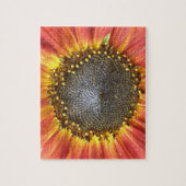 Rode en gele zonnebloem Puzzle Legpuzzel (Verticaal)