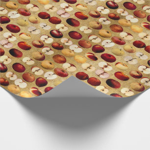 rode en gouden appels cadeaupapier