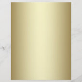 Rode en gouden Baby shower Snoep Bar Wrapper Flyer (Achterkant)