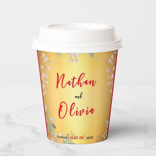 Rode en gouden beker (Voorkant)