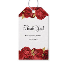 Rode En Gouden Bloemen Bruiloft