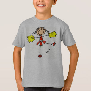 Rode en gouden Cheerleader T-shirt