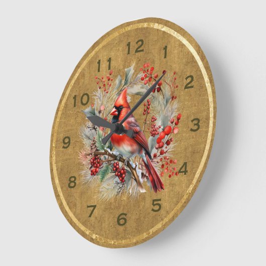 Rode en gouden kardinale klok (Hoek)