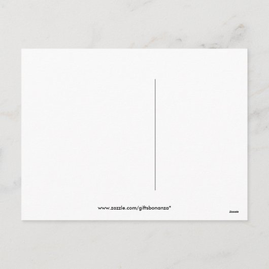  rode en gouden kerst feestdagenkaart (Achterkant)