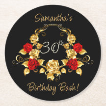 Rode en gouden verjaardag