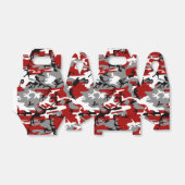 Rode en grijze camouflage, leger, leger bedankdoosjes (Uitgevouwen)