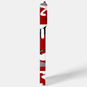 Rode en grijze camouflage, leger, leger Case-Mate iPhone case (Achterkant / Rechts)