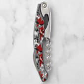 Rode en grijze camouflage, leger, leger kurkentrekker (Achterkant)