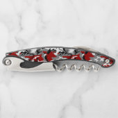 Rode en grijze camouflage, leger, leger kurkentrekker (Voorkant)