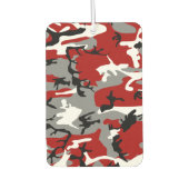 Rode en grijze camouflage, leger, leger luchtverfrisser (Voorkant)