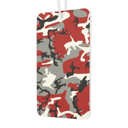 Rode en grijze camouflage, leger, leger luchtverfrisser (Links)