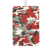 Rode en grijze camouflage, leger, leger luchtverfrisser (Achterkant)