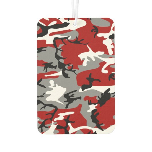 Rode en grijze camouflage, leger, leger luchtverfrisser (Achterkant)